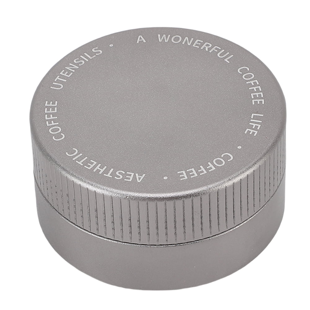 Matte Black Espresso Coffee Distributor & Leveler 58mm product photo