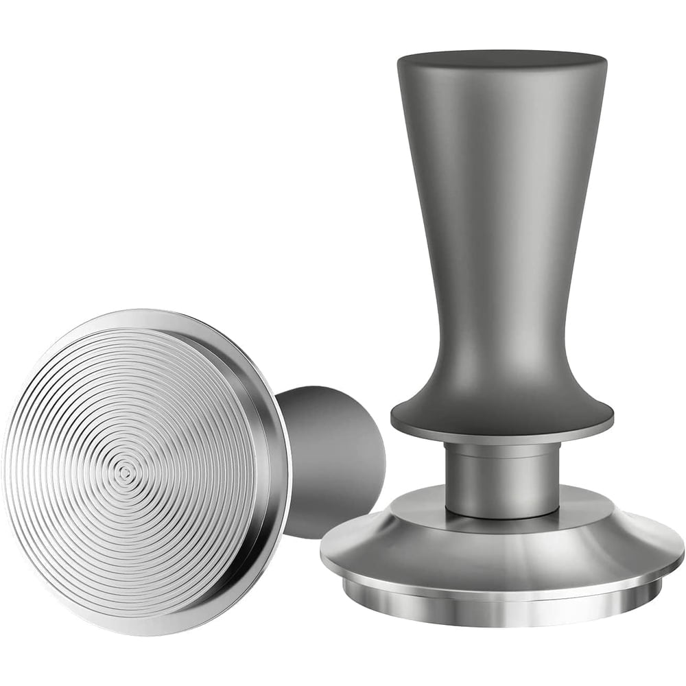 Matte Black Stainless Steel Espresso Tamper 53mm product photo