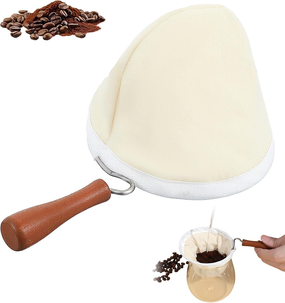 Reusable Cloth Filter Ring product photo