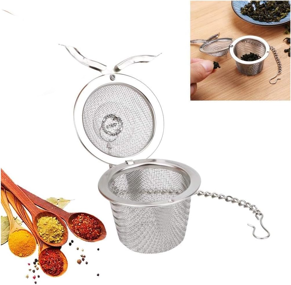 Tea Infuser Basket With Lid product photo