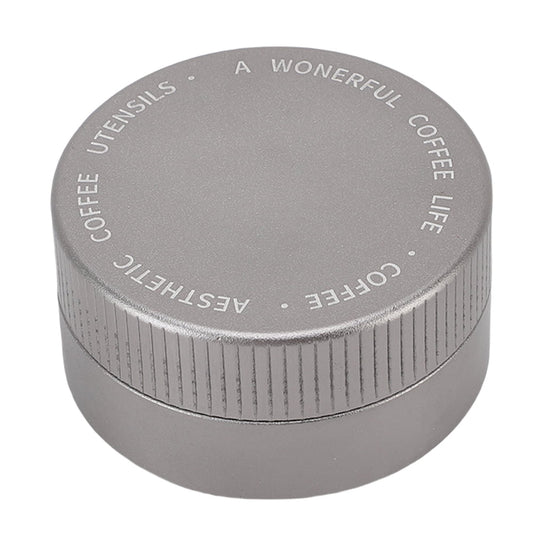 Matte Black Espresso Coffee Distributor & Leveler 58mm product photo