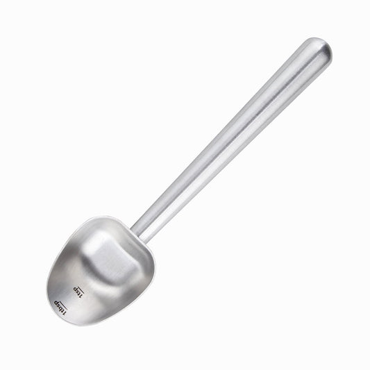 Matte Black Stainless Steel Coffee Measuring Scoop product photo